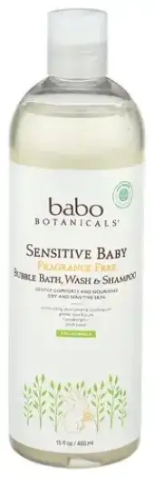 Babobotani Wash Bubble Bath Baby Ff