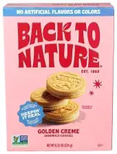 Back To Nature Cookies Sw Golden Creme