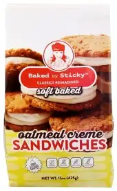Baked By Sticky Cookie Oatmeal Caramel 6Pc