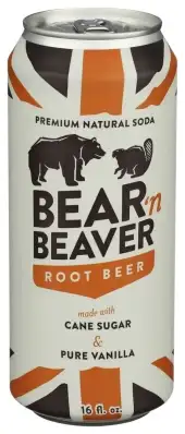 Bear N Beaver Premium Nat Soda Root Beer