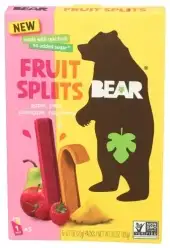 Bear Snacks Fruit Splits Rspbr Pnapl