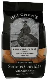 Beechers Crackers Serious Cheddar