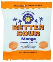 Better Sour Candy Gummy Mango Shlls