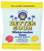 Better Sour Candy Gummy Wtrmln Shlls