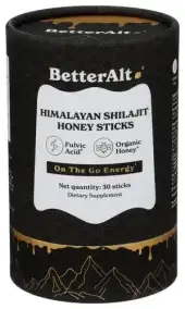 Betteralt Shilajit Honey Sticks