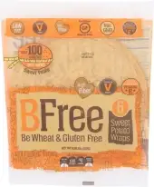 Bfree Wrap Sweet Potato 9In 6Pk