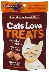 Birdie And Louie Cat Treat Cow Abunga