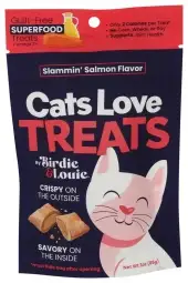 Birdie And Louie Cat Treat Slammin Salmon