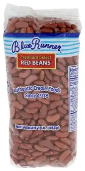 Blue Runner Beans Red Dry