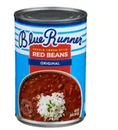 Blue Runner Bean Red Cream Style