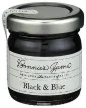Bonnies Jams Jam Black & Blue Mini