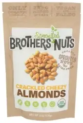 Brothers Nuts Almonds Crackled Cheezy