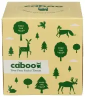 Caboo Facial Tissue Cbe 60Pc 3P