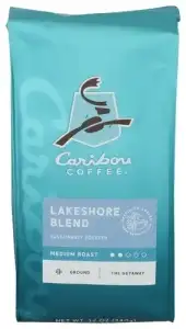 Caribou Coffee Ground Lkeshre Blend Coffee