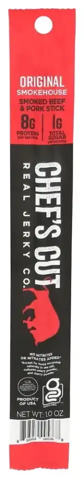 Chefs Cut Jerky Snk Stk Orig Smkhs
