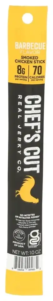 Chefs Cut Jerky Snk Stk Bbq Chicken