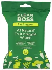 Clean Boss Wipes Produce Eat Cleanr