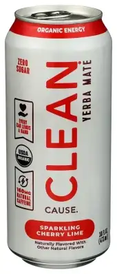 Clean Cause Tea Rtd Cherry Lime Sf