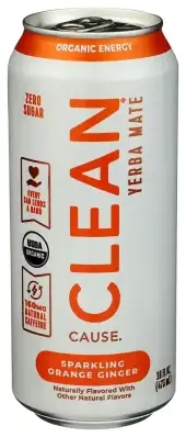 Clean Cause Tea Rtd Orange Gingr Org