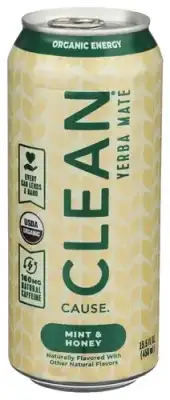 Clean Cause Tea Yerba Mate Mnt Honey