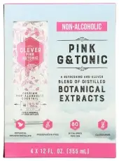 Clever Na Mocktail Pnk Gtnc 4Pk