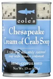 Coles Soup Chesapeake Cream Crab