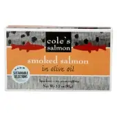 Coles Salmon Smoked In Olive Oil
