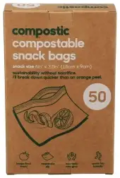 Compostic Bags Snack Compostable