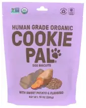 Cookie Pal Treat Dog Swt Pot Flxseed