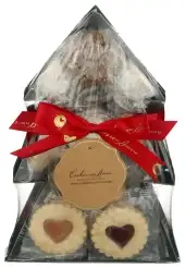 Cookies Con Amore Cookies Assrtd Tree Tray