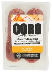 Coro Foods Salami Uncurd Classic Sliced