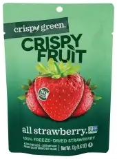 Crispy Green Strawberry Dried Sngl Srv