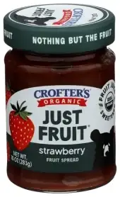 Crofters Spread Frt Strawbry Org