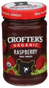 Crofters Fruit Sprd Raspberry Org