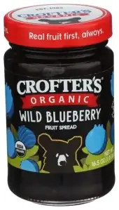 Crofters Spread Wild Blueberry Org