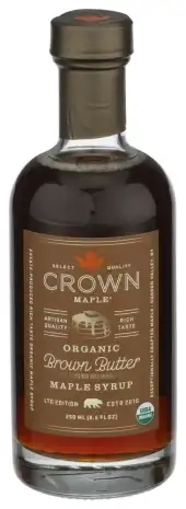 Crown Maple Syrup Maple Brwn Bttr Org