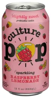 Culture Pop Soda Prbtc Raspberry Lem