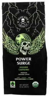 Death Wish Coffee Ground Power Surge Coffee