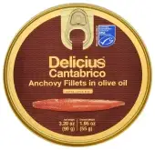 Delicius Anchovy Flt Cantbrian Oo