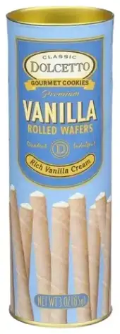 Dolcetto Wafer Rolls Vanilla