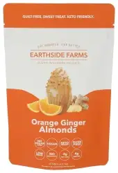 Earthside Farms Almonds Orange Ginger