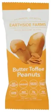 Earthside Farms Peanuts Butter Toffee