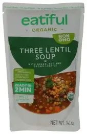 Eatiful Soup Three Lentil Organic