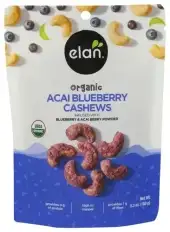 Elan Cashews Blbry Acai Organican