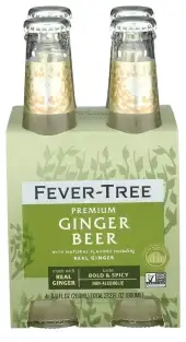 Fever Tree Soda 4Pk Ginger Beer