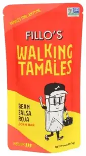 Fillos Tamale Wlk Bean Slsa Rja