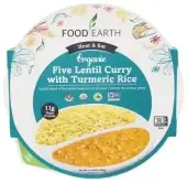 Food Earth Curry Five Lntl Tur Rice