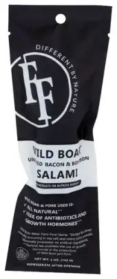Fossil Farms Salami Boar Bacon Bourbn