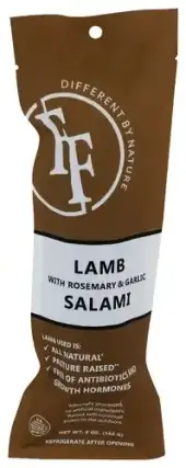 Fossil Farms Salami Lamb Rsmry Garlic