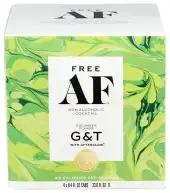 Free Af Na Mixer Cucumbr G&T 4Pk